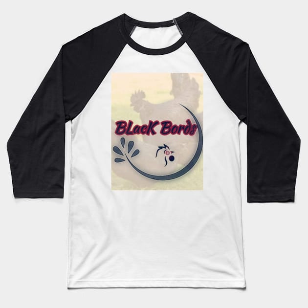 Black bords Baseball T-Shirt by Abdelshob